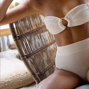 Montce Swim Bone Crochet Tori Size XS